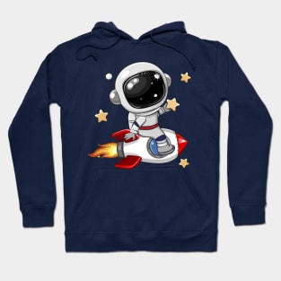 Astronaut on the Rocket Hoodie